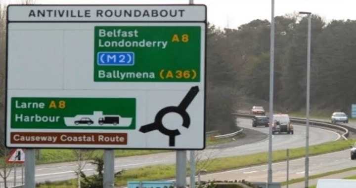 Derry To Larne Road ETS2 1.45