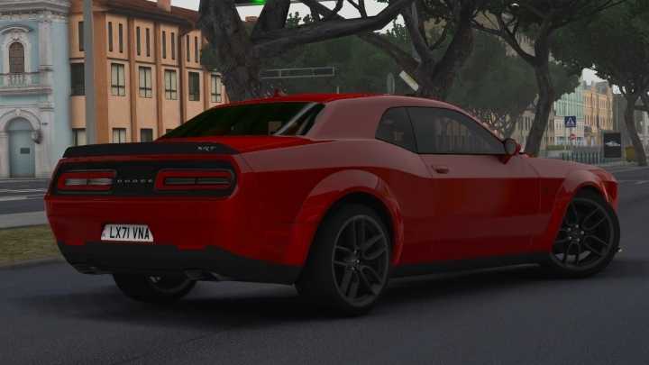 Dodge Challenger Srt Hellcat Widebody 2018 V1.0 ETS2 1.45