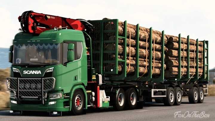Doll Long Wood Chassis ETS2 1.45