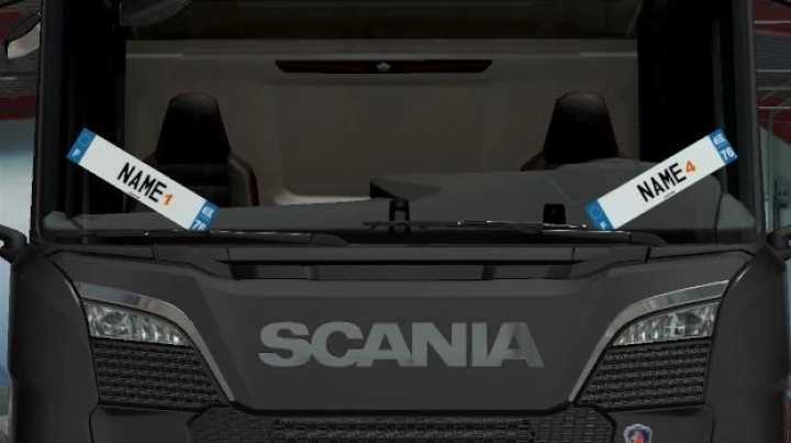 Drv Plaque Muti V1.0 ETS2 1.44.x