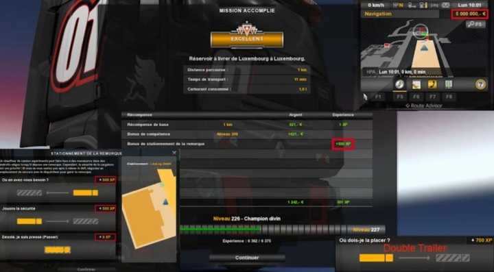 Fast Level & More Xp ETS2 1.46
