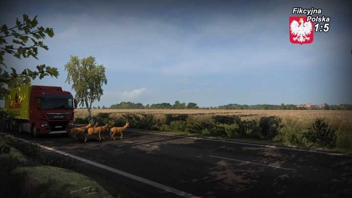 Fikcyjna Polska V1.5.1 ETS2 1.45
