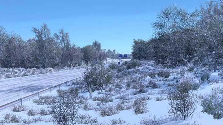 Frosty Winter Weather V9.2 ETS2 1.45