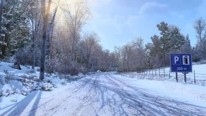 Frosty Winter Weather V9.2 ETS2 1.45