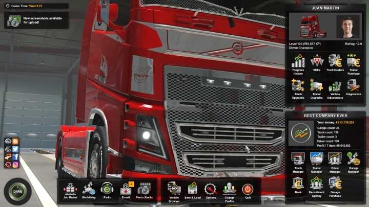 Full Save Game All Dlc ETS2 1.46