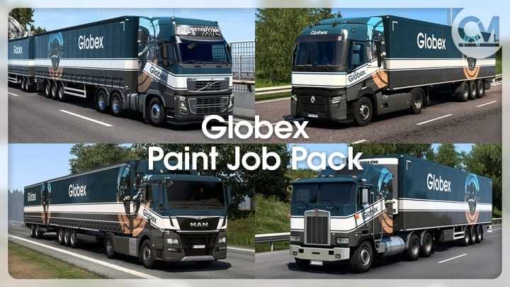 Globex Paint Job Pack V1.11.1 ETS2 1.44