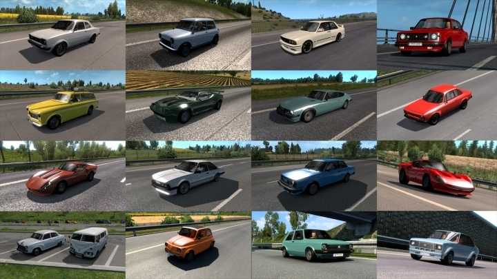 Gta V Classic Traffic Pack V1.3 ETS2 1.45