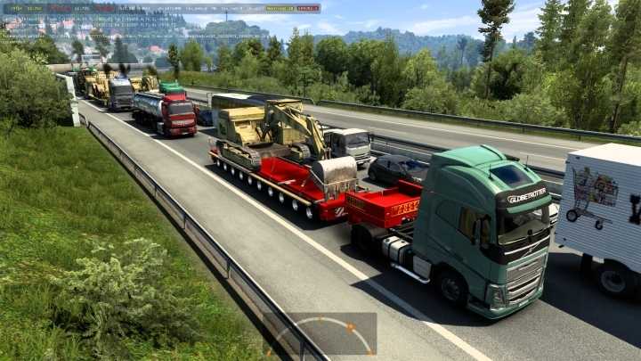 Heavy Trailers From The Map Russian Spaces In Traffic ETS2 1.45