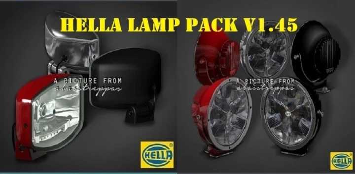 Hella Lamp Pack V2.0.3 ETS2 1.45