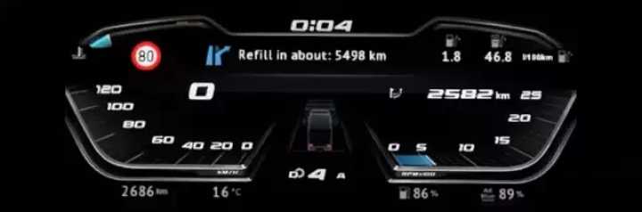 High Quality Dashboard Daf 2021 Xg ETS2 1.45