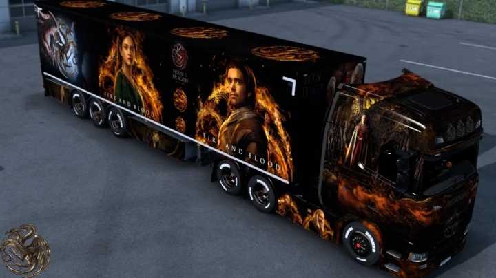 House Of The Dragon Skin ETS2 1.45