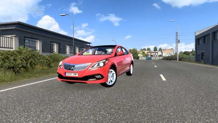 Hyundai Azera Hg V1.1 ETS2 1.45