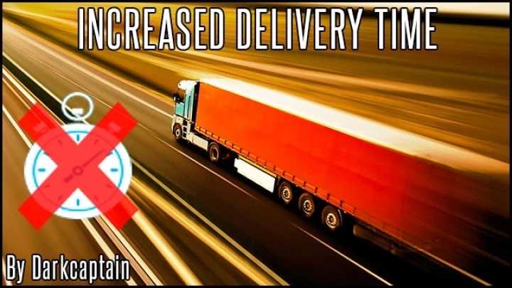 Increased Delivery Time V2.4 ETS2 1.45