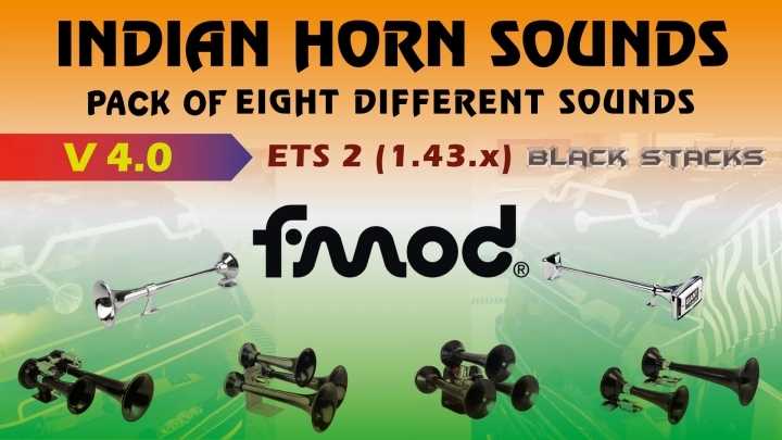 Indian Horn Pack V4.0 ETS2 1.43.x
