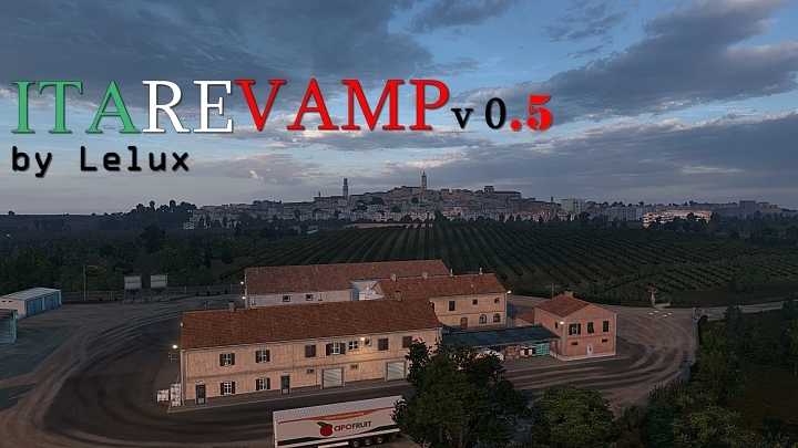 Itarevamp Version 0.5 By Lelux ETS2 1.45