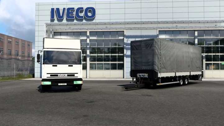 Iveco Eurocargo + Trailer (Recovered) ETS2 1.46