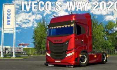 Мод для грузовика Iveco S-Way 2020 для ETS2 1.45.