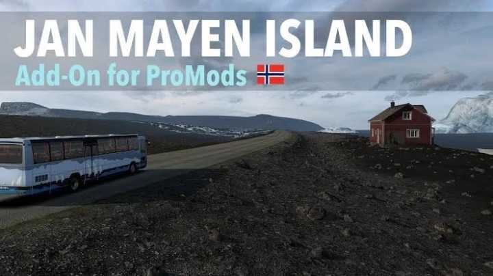 Jan Mayen Addon For Promods V1.0 ETS2 1.45