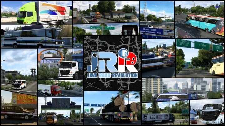 Jrr V0.6 – Indonesia Map ETS2 1.46