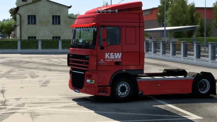 K&W Skin Daf 105 ETS2 1.45