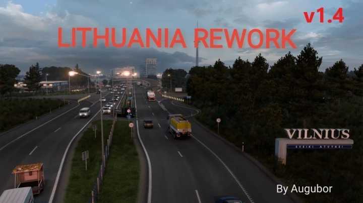 Lithuania Promods Add-On V1.4 ETS2 1.44