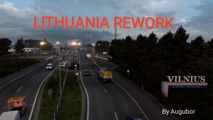 Lithuania Rework ETS2 1.44