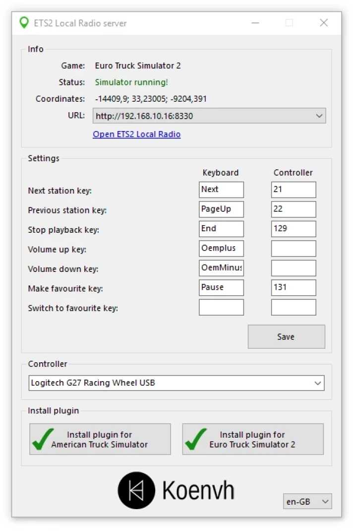 Local Radio V3.3 ETS2 1.44