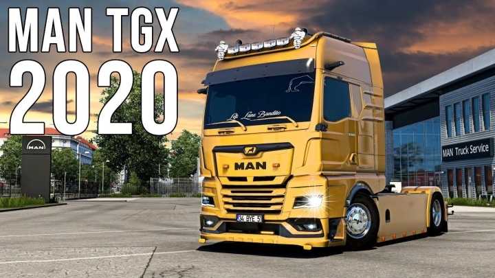 Man Tgx 2020 Koseoglu Edition V2.0 ETS2 1.45