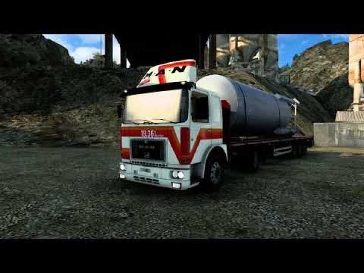Man V10 D2840 Open Pipe Sound ETS2 1.44