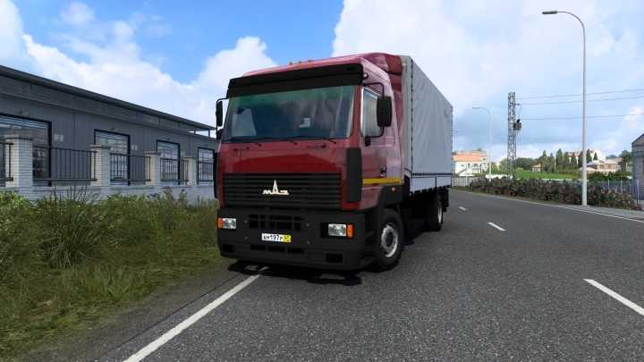 Maz 5340/5440/6430 А8 Reworked Fixed ETS2 1.45