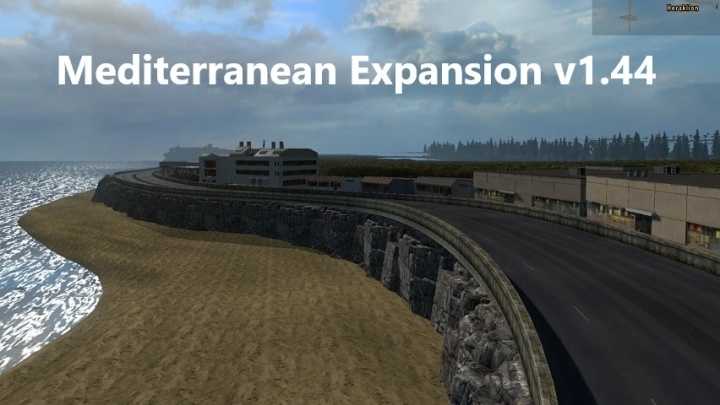 Mediterranean Expansion ETS2 1.44