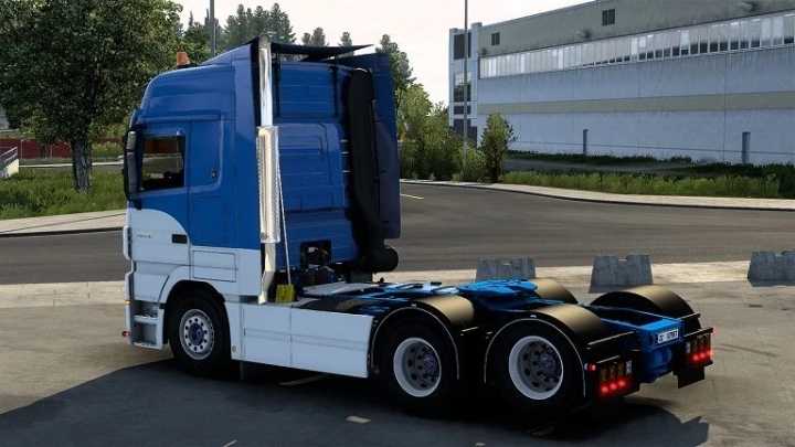 Mercedes Actros Mp2 Nor Cargo Skin V2.0 ETS2 1.45