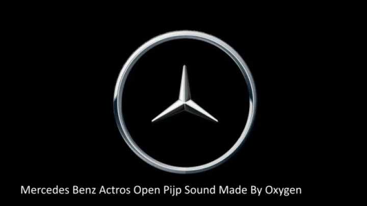 Mercedes Actros Open Pipe Sound ETS2 1.43.x