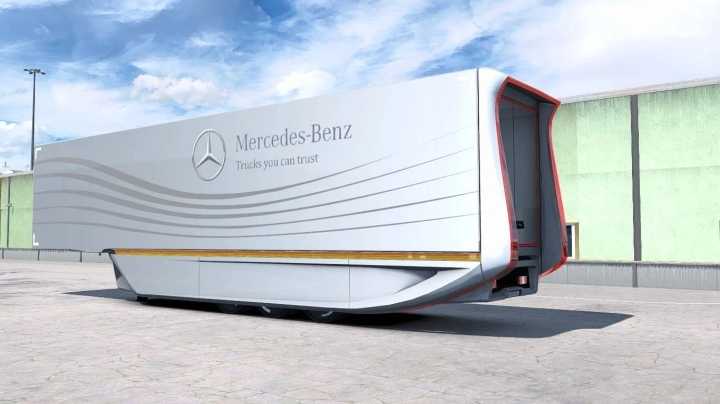 Mercedes-Benz Aerodynamic Trailer V1.5 ETS2 1.44.x