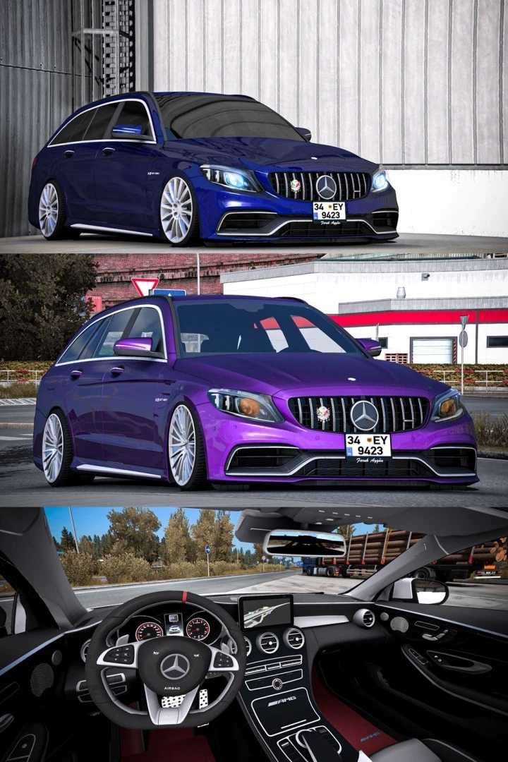 Mercedes – Benz C63S ETS2 1.45