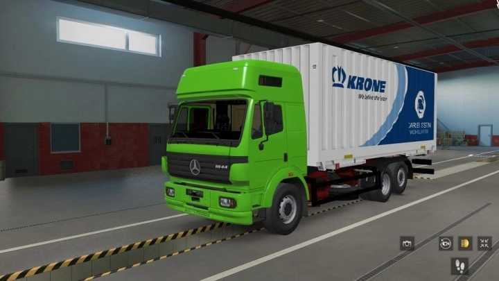 Mercedes-Benz Sk Swap Body Chassis ETS2 1.44