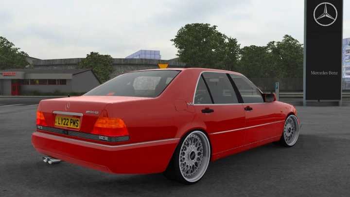 Mercedes-Benz W140 S-Class S600 V2.3 ETS2 1.45