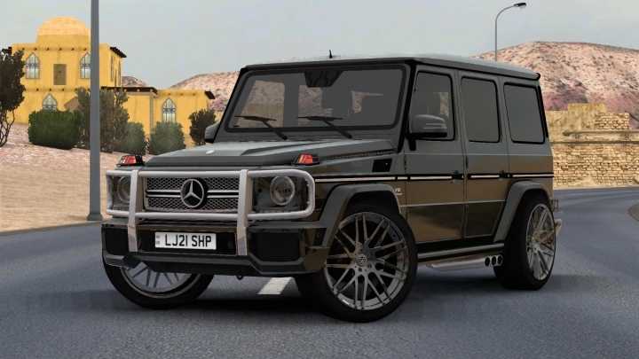 Mercedes-Benz W463 G65 Amg 2012 V4.3 ETS2 1.45