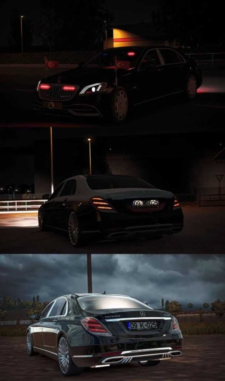 Mercedes Maybach S650 ETS2 1.45