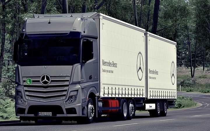 Mercedes New Actros Truck V1.7 ETS2 1.45
