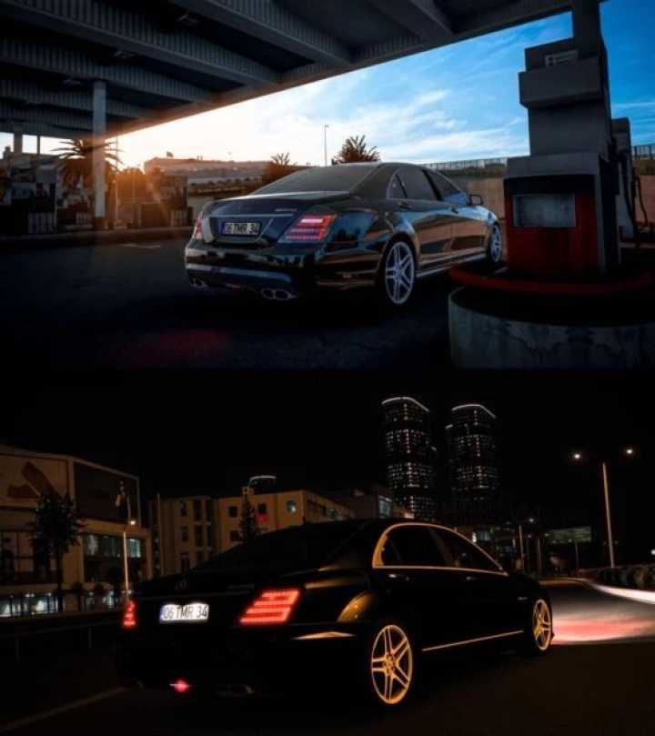 Mercedes S-Class W221 ETS2 1.45