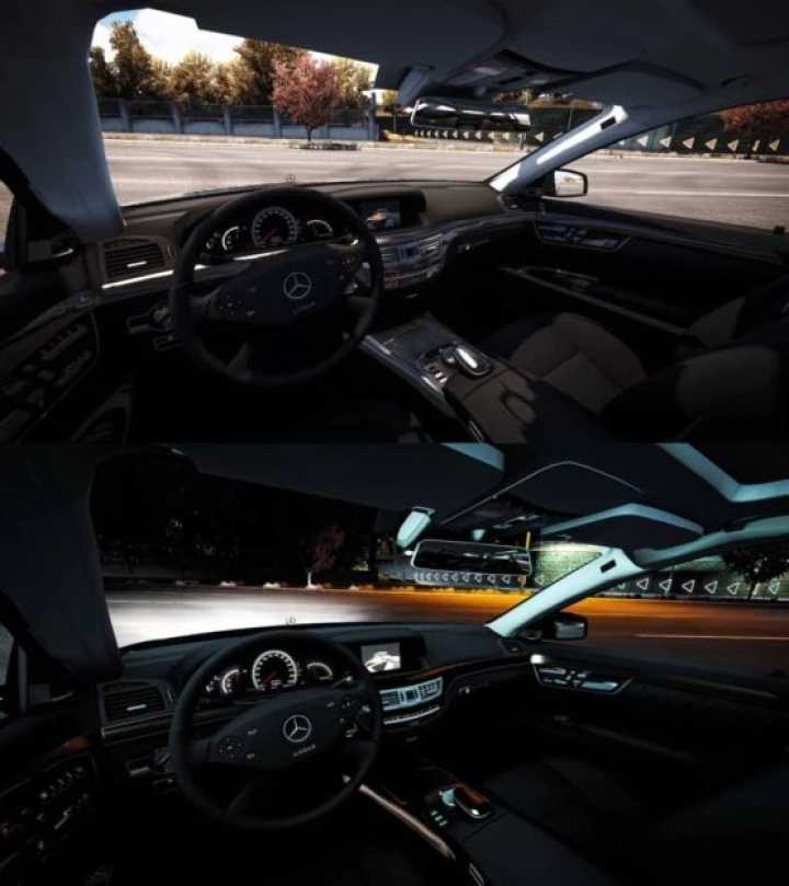 Mercedes S-Class W221 ETS2 1.45