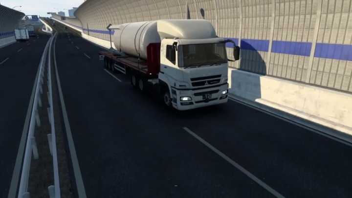 Mitsubishi Fuso Super Great Om 457 Stock Sound V1.0 ETS2 1.43.x