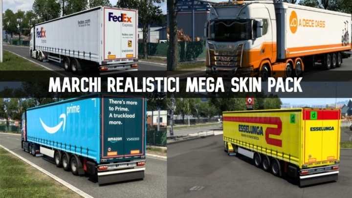 Mod Pack Skin Of Realistic Trailer ETS2 1.44