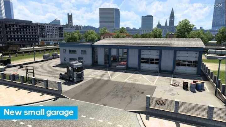 Modern Garages V1.6 ETS2 1.45