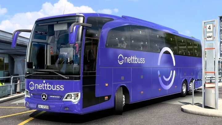 Nettbuss Skin Pack V1.0 ETS2 1.45