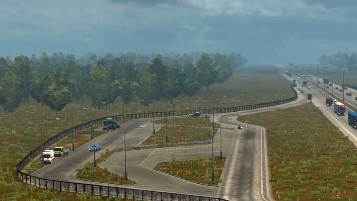 New Parking Areas V1.0 ETS2 1.46