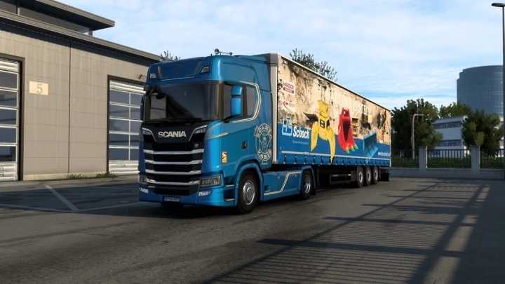 New Scania R & S Series Dc13 & V8 Engine Sound V3.0 ETS2 1.45