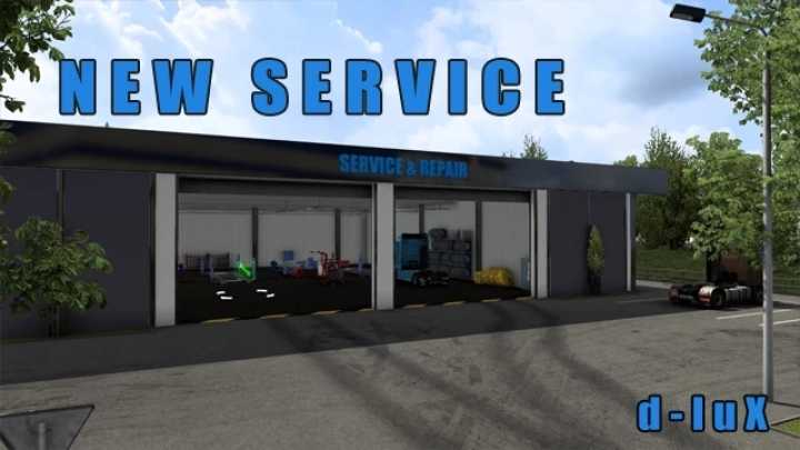 New Service V1.0 ETS2 1.45