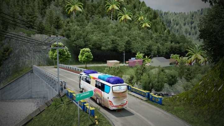 New Sundanese Map ETS2 1.45